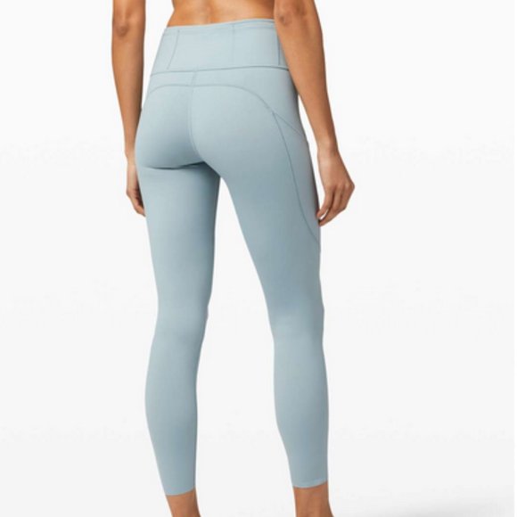 Lululemon Fast and Free Tight 25" - Blue Cast - Picture 2 of 7